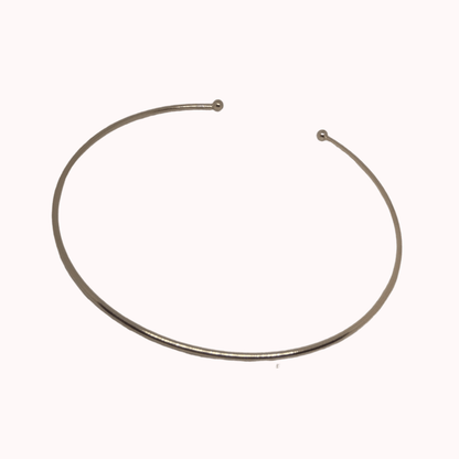 Collare Chubby Gold CLAU – Girocollo Dorato Bombato, Nichel Free