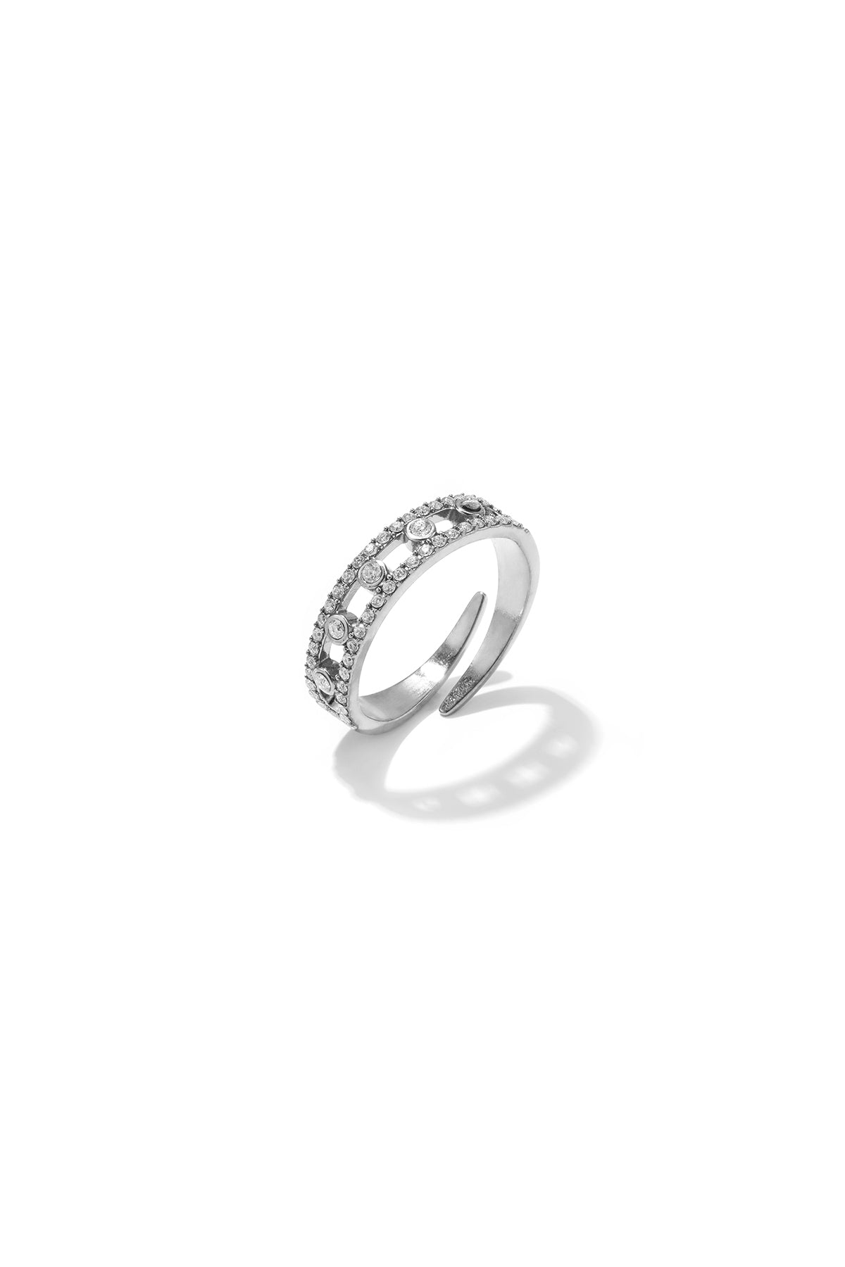 Anelli minimalisti in acciaio inossidabile, cerchio semplice, serie Daily Simple, gioielli da donna