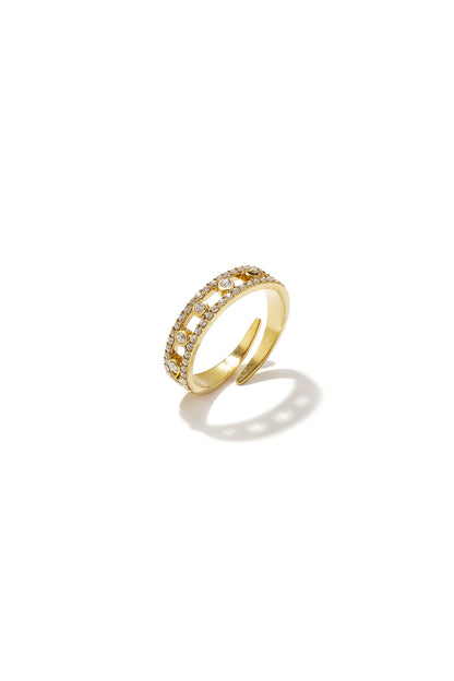 Anelli minimalisti in acciaio inossidabile, cerchio semplice, serie Daily Simple, gioielli da donna