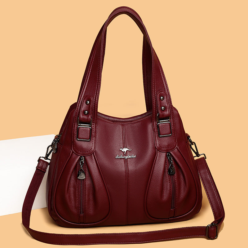 2026 New Handbag Model for Women, Crossbody Bag, Shoulder Bag for Mothers, Large Capacity Cross-Border Bag