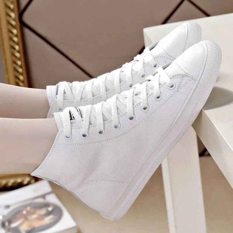 Sneakers Piatte Donna – Scarpe Casual con Punta Tonda Antiscivolo
