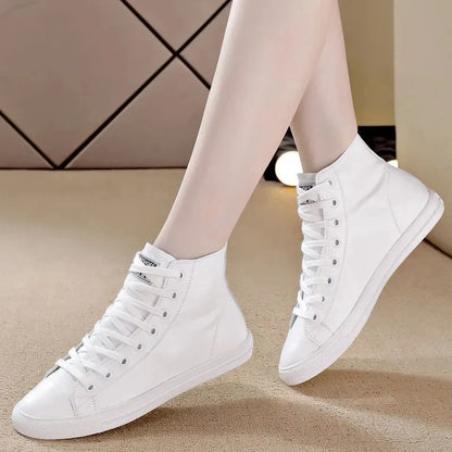 Sneakers Piatte Donna – Scarpe Casual con Punta Tonda Antiscivolo