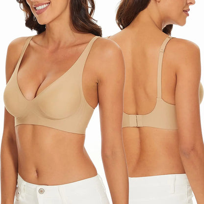 Reggiseno Push Up Senza Fili – Bralette Imbottita Senza Cuciture
