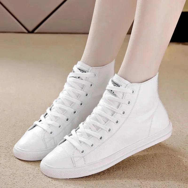 Sneakers Piatte Donna – Scarpe Casual con Punta Tonda Antiscivolo