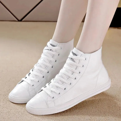 Sneakers Piatte Donna – Scarpe Casual con Punta Tonda Antiscivolo