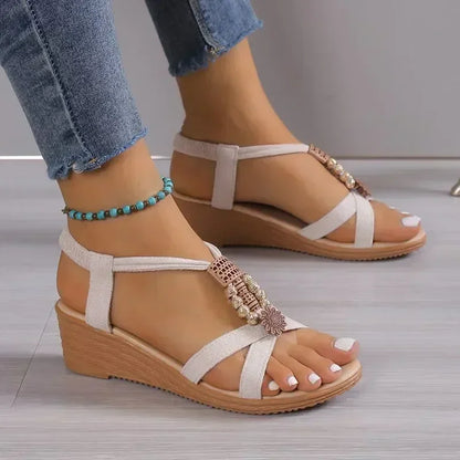 Sandali con Zeppa Donna — Comfort e Stile Ogni Giorno
