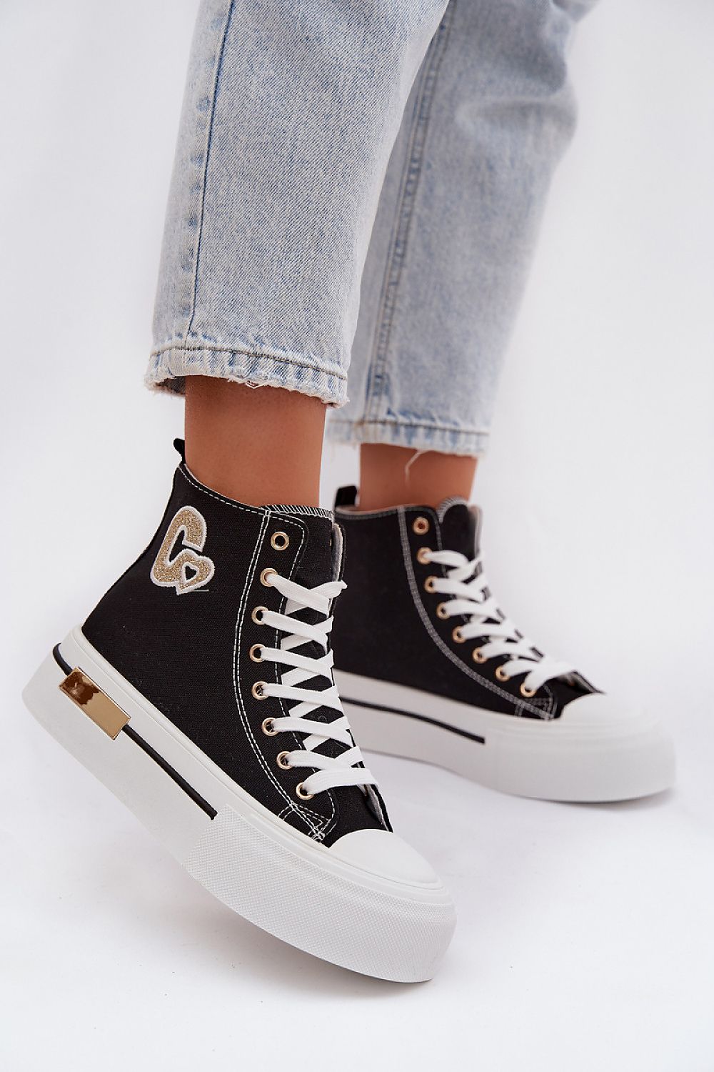  Scarpe da ginnastica con plateau model 223602 Step in style 