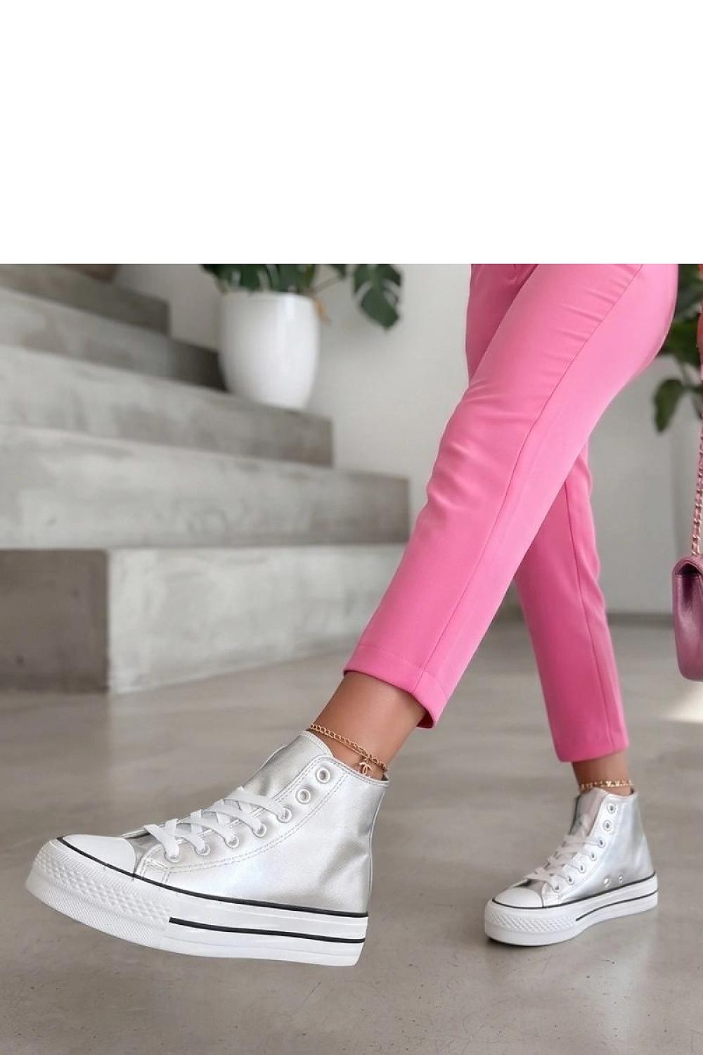  Scarpe da ginnastica con plateau model 230464 Solea 
