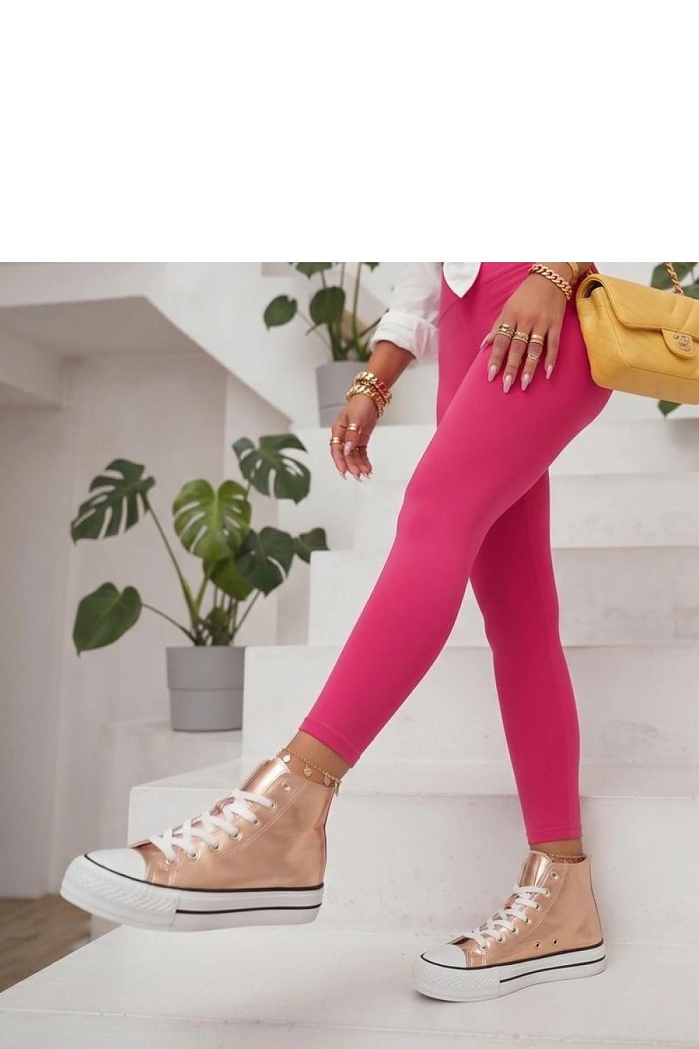  Scarpe da ginnastica con plateau model 230466 Solea 
