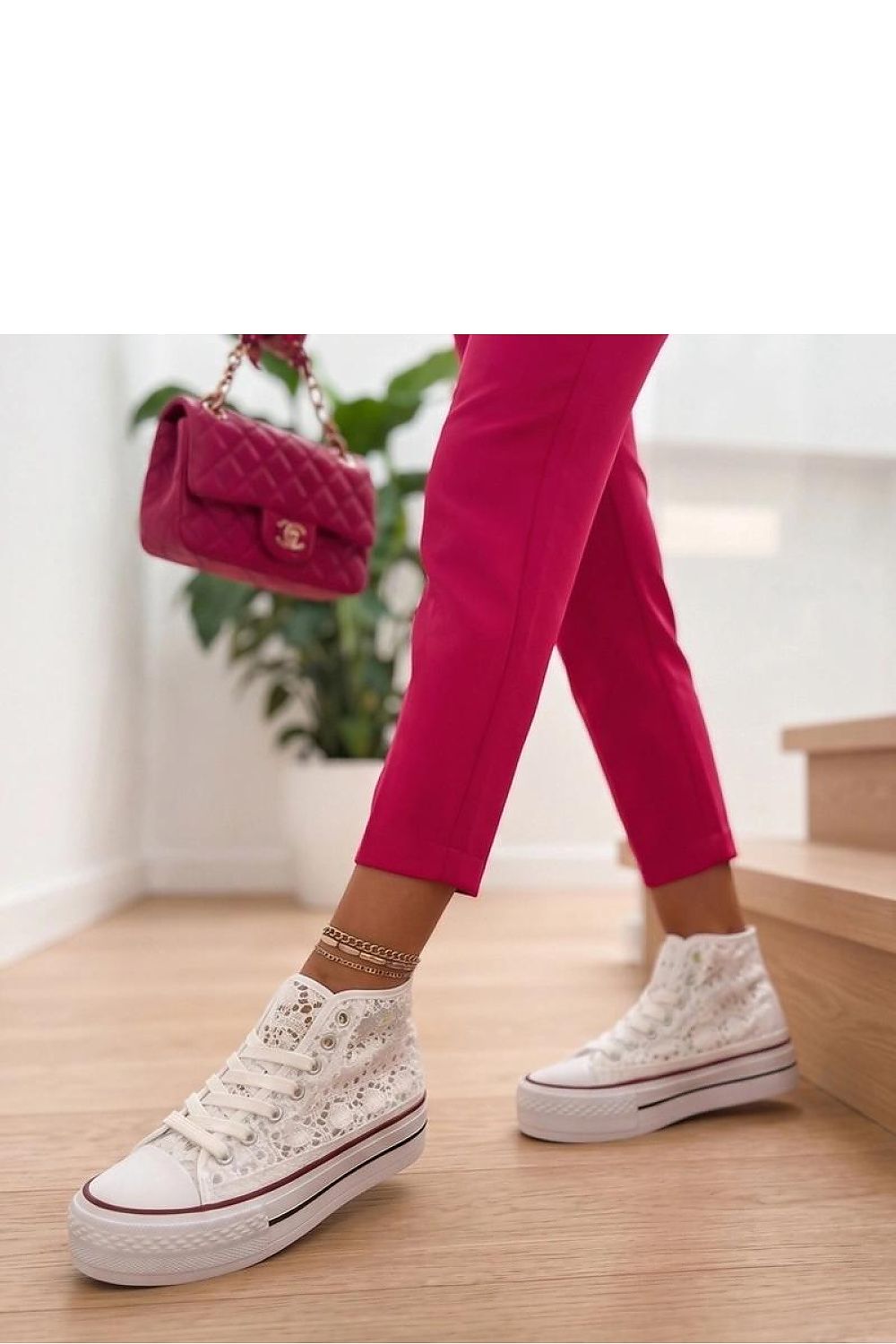  Scarpe da ginnastica con plateau model 230469 Solea 