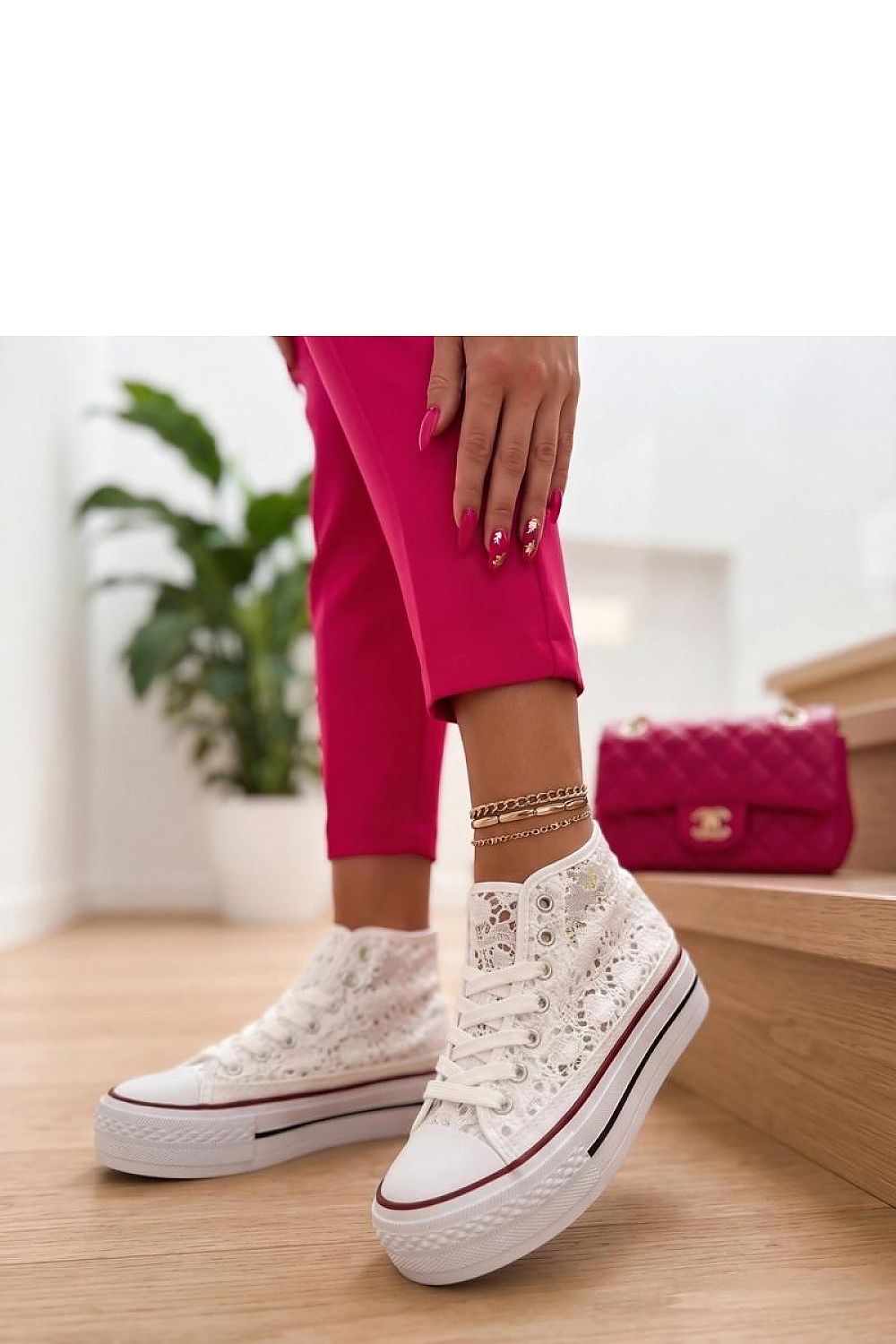  Scarpe da ginnastica con plateau model 230469 Solea 