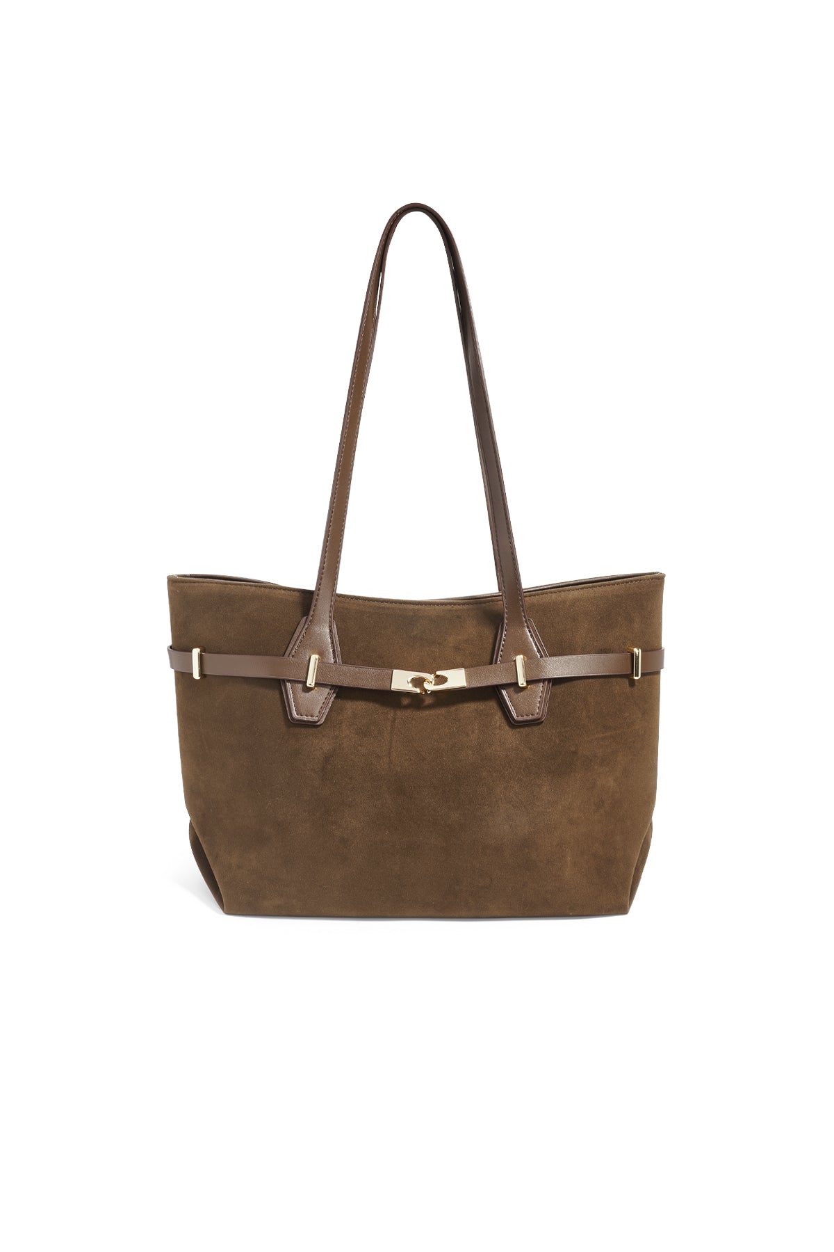 Borse tote tinta unita casual scamosciate accessori quotidiani