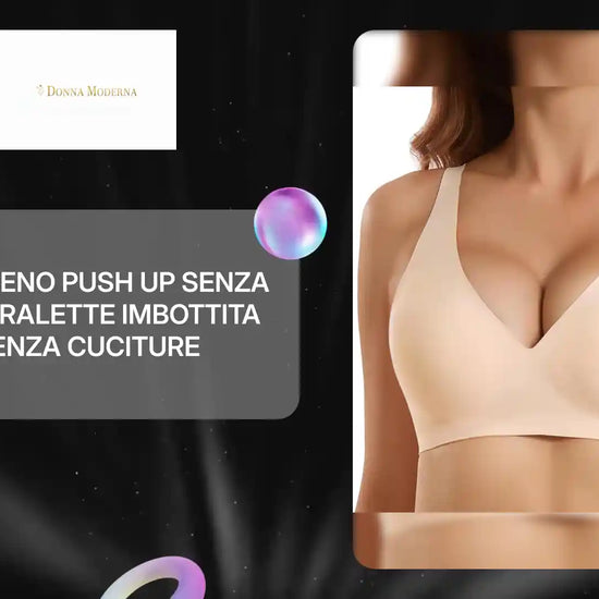 Reggiseno Push Up Senza Fili &ndash; Bralette Imbottita Senza Cuciture by@Outfy