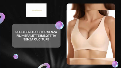 Reggiseno Push Up Senza Fili &ndash; Bralette Imbottita Senza Cuciture by@Outfy